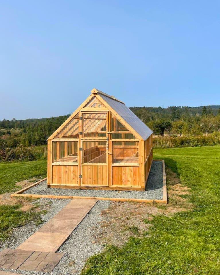 serre de jardin onduclair pc